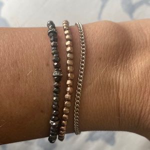 Stella and Dot beaded pull bracelet